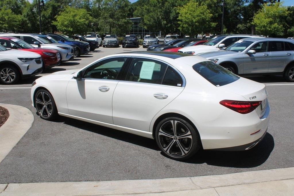 used 2022 Mercedes-Benz C-Class car, priced at $39,588