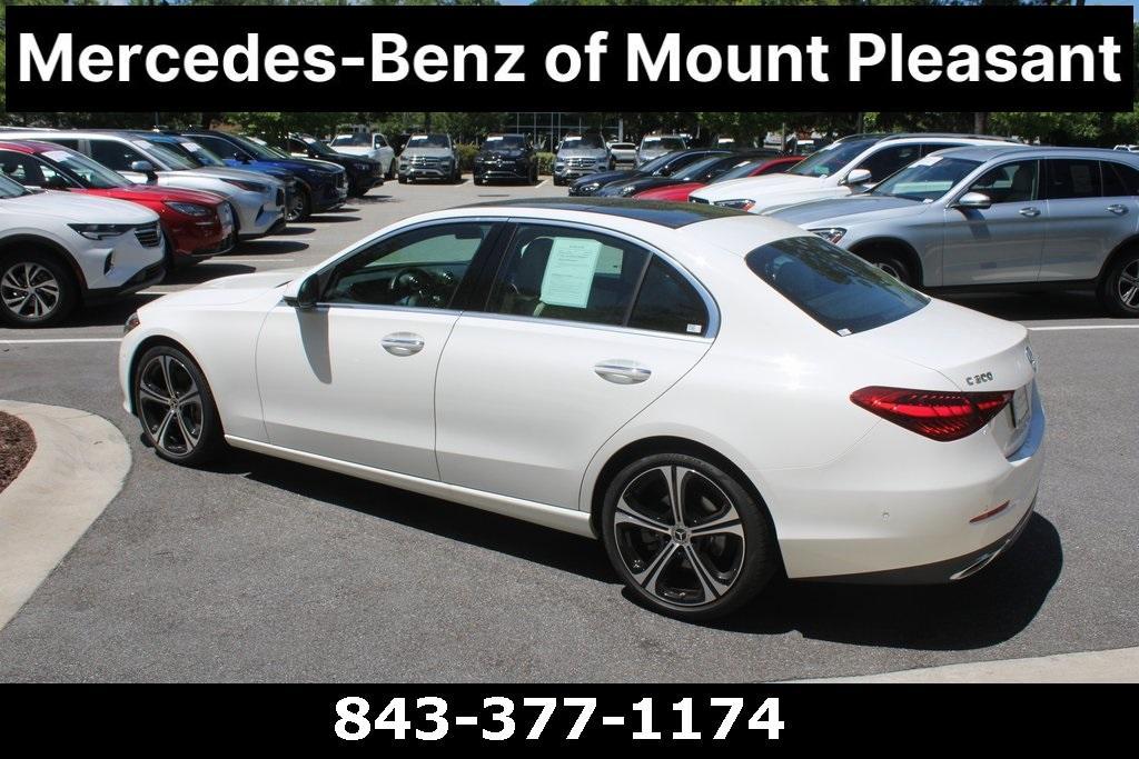 used 2022 Mercedes-Benz C-Class car, priced at $39,191