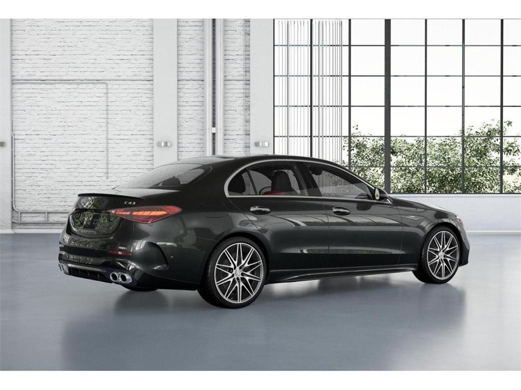 new 2024 Mercedes-Benz AMG C 43 car, priced at $72,600