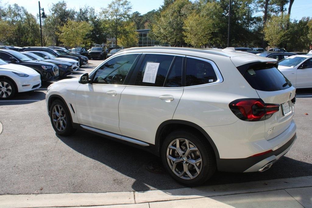 used 2023 BMW X3 car, priced at $38,988