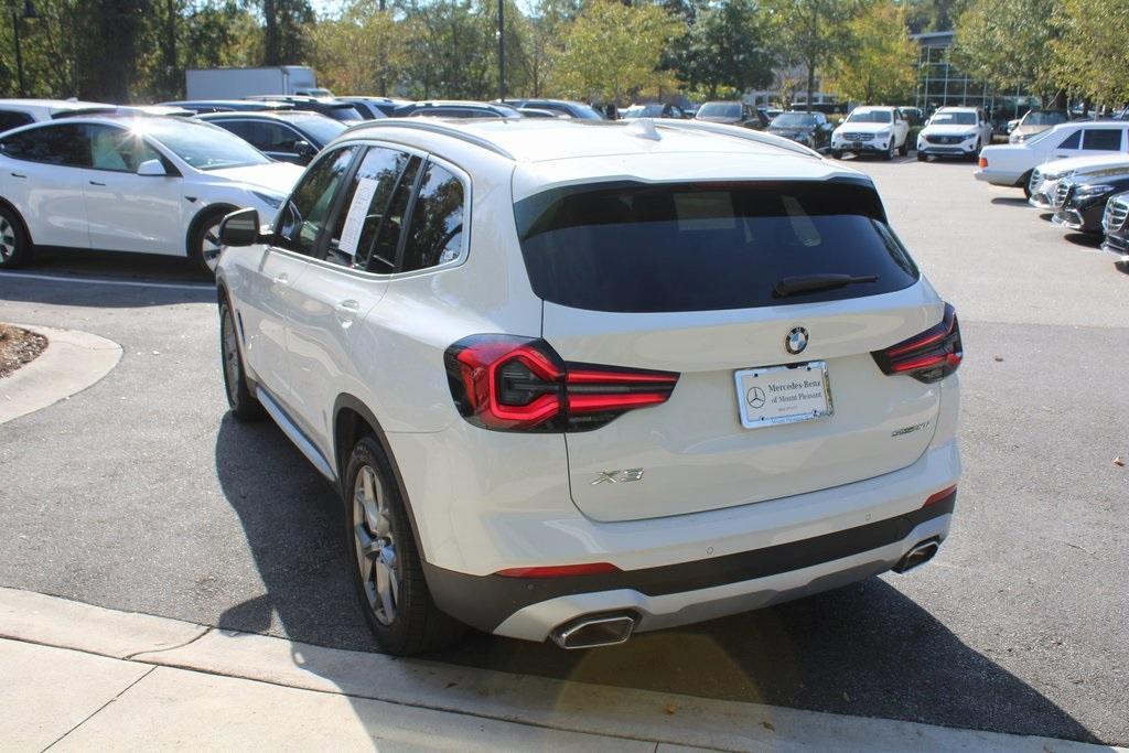 used 2023 BMW X3 car, priced at $38,988