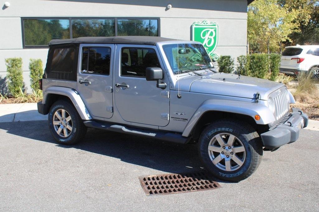 used 2018 Jeep Wrangler JK Unlimited car, priced at $24,588