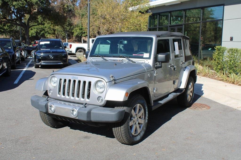 used 2018 Jeep Wrangler JK Unlimited car, priced at $24,588