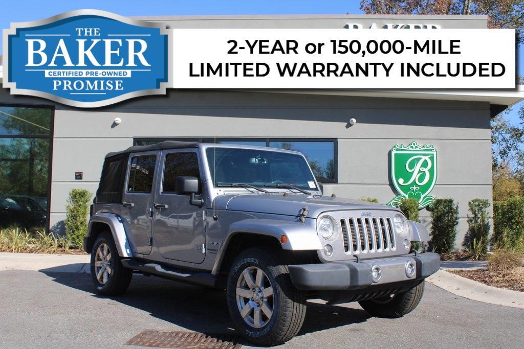 used 2018 Jeep Wrangler JK Unlimited car, priced at $25,988