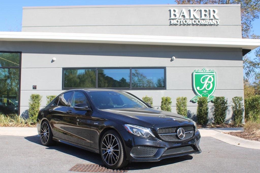 used 2017 Mercedes-Benz AMG C 43 car, priced at $20,988