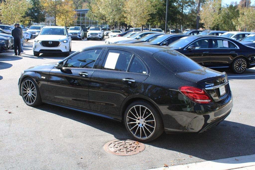 used 2017 Mercedes-Benz AMG C 43 car, priced at $19,988