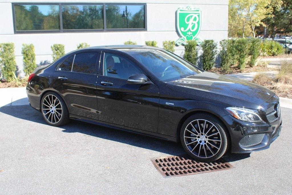 used 2017 Mercedes-Benz AMG C 43 car, priced at $19,988