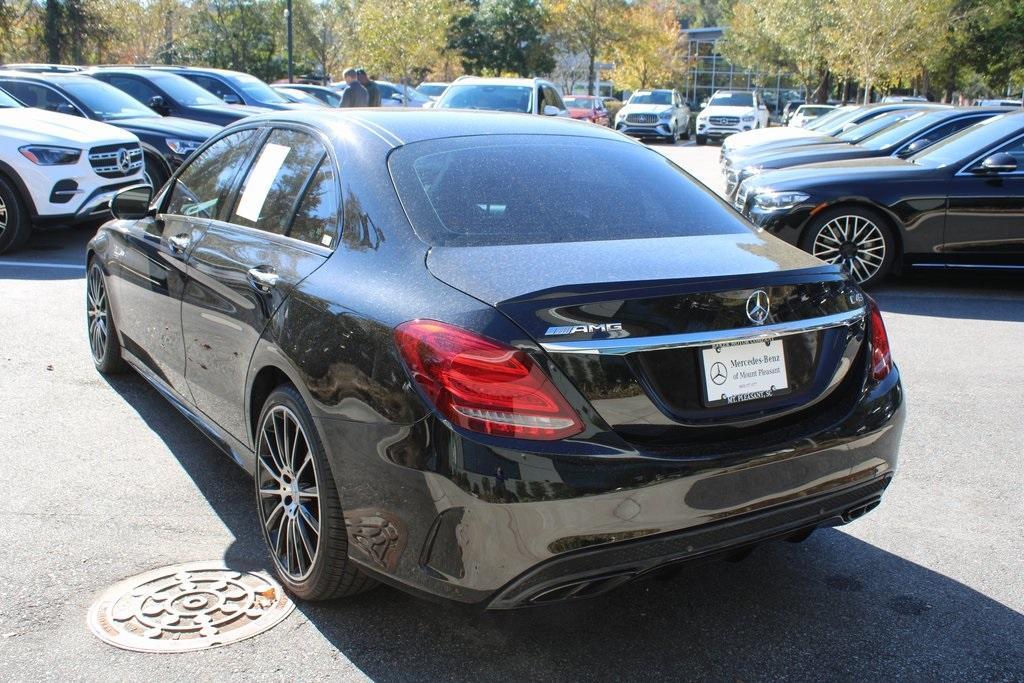 used 2017 Mercedes-Benz AMG C 43 car, priced at $19,988