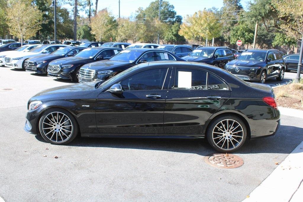 used 2017 Mercedes-Benz AMG C 43 car, priced at $19,988