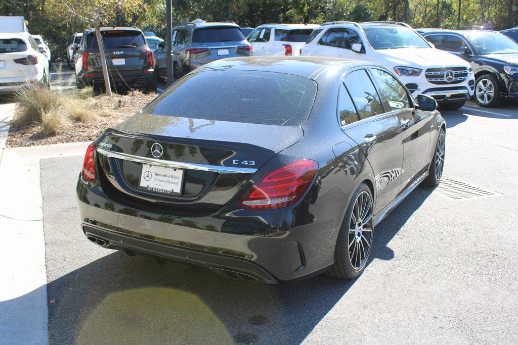 used 2017 Mercedes-Benz AMG C 43 car, priced at $19,988