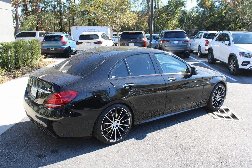 used 2017 Mercedes-Benz AMG C 43 car, priced at $19,988