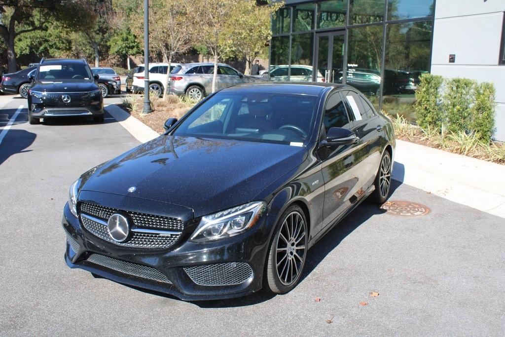 used 2017 Mercedes-Benz AMG C 43 car, priced at $19,988