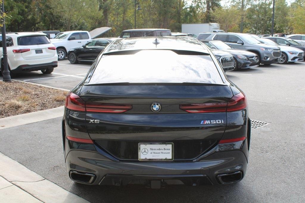 used 2022 BMW X6 car, priced at $64,588