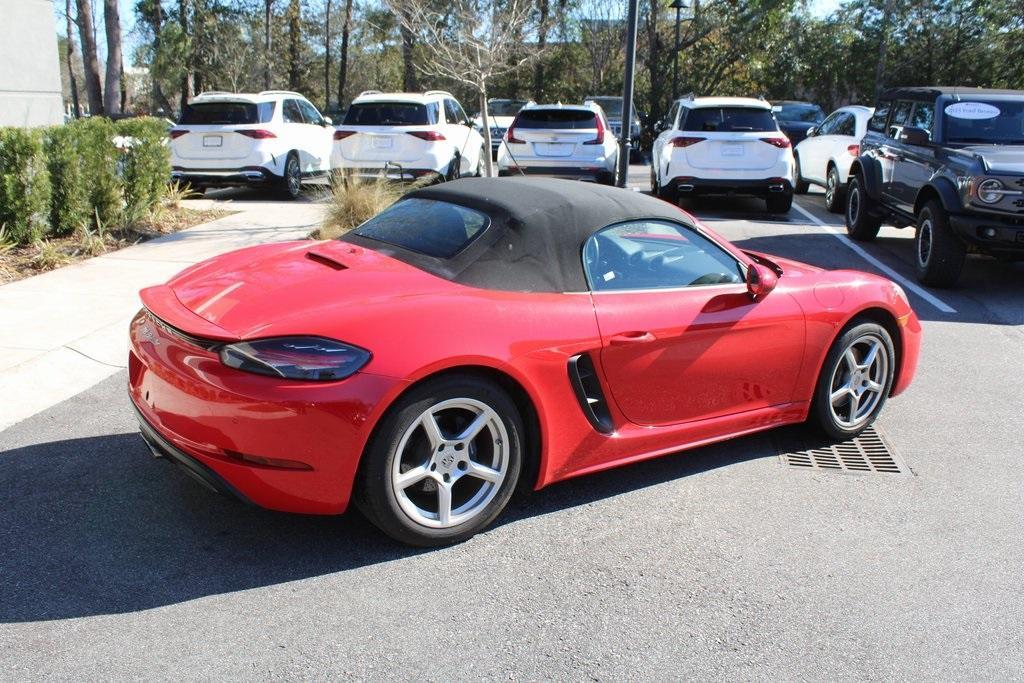 used 2018 Porsche 718 Boxster car, priced at $46,988