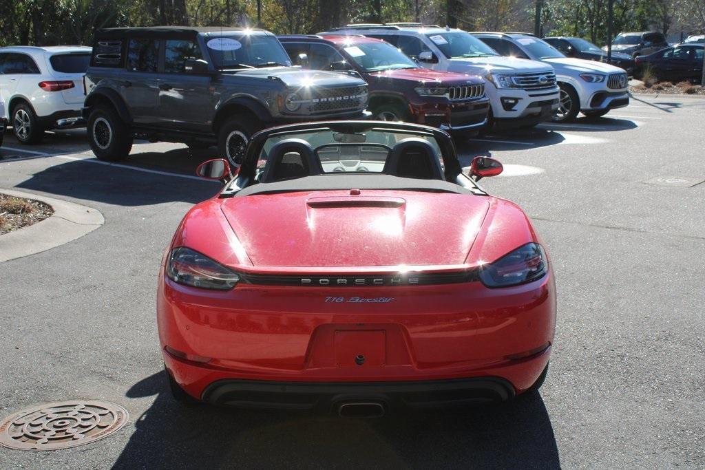 used 2018 Porsche 718 Boxster car, priced at $46,988