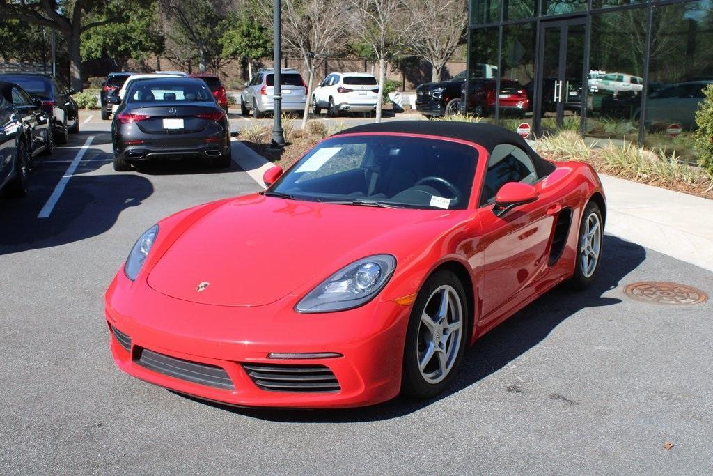 used 2018 Porsche 718 Boxster car, priced at $46,988