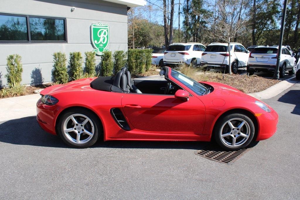 used 2018 Porsche 718 Boxster car, priced at $46,988