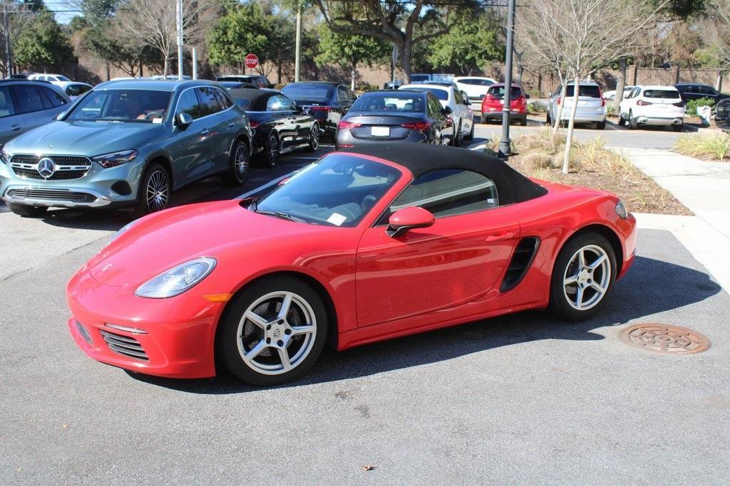 used 2018 Porsche 718 Boxster car, priced at $46,988