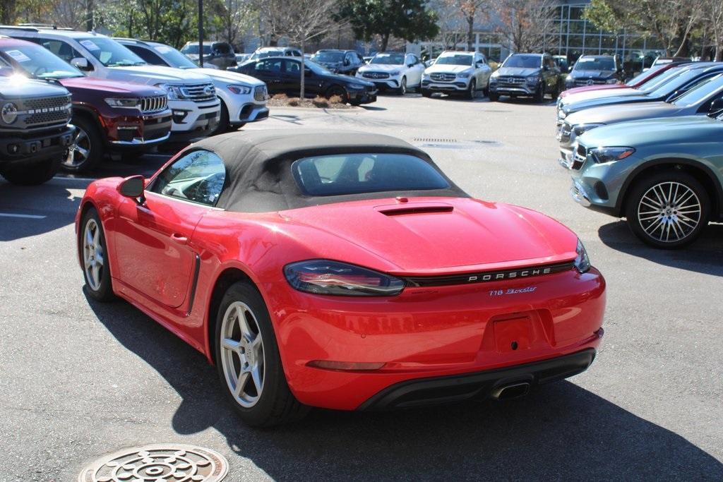 used 2018 Porsche 718 Boxster car, priced at $46,988