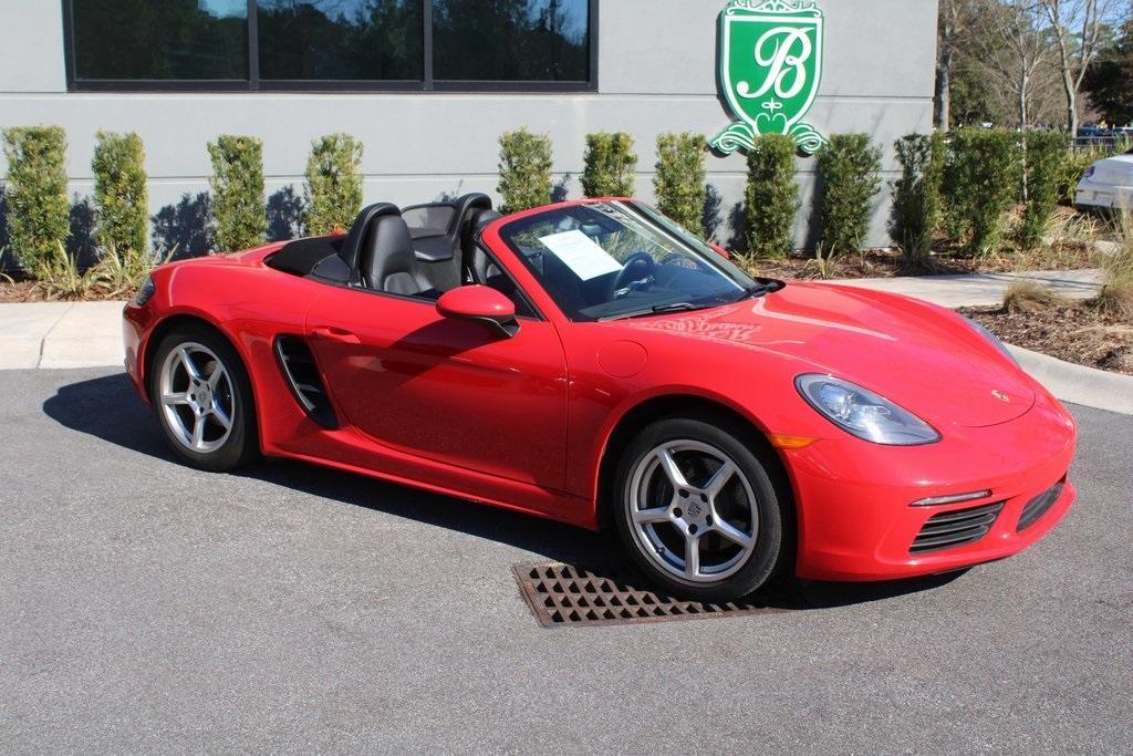 used 2018 Porsche 718 Boxster car, priced at $46,988