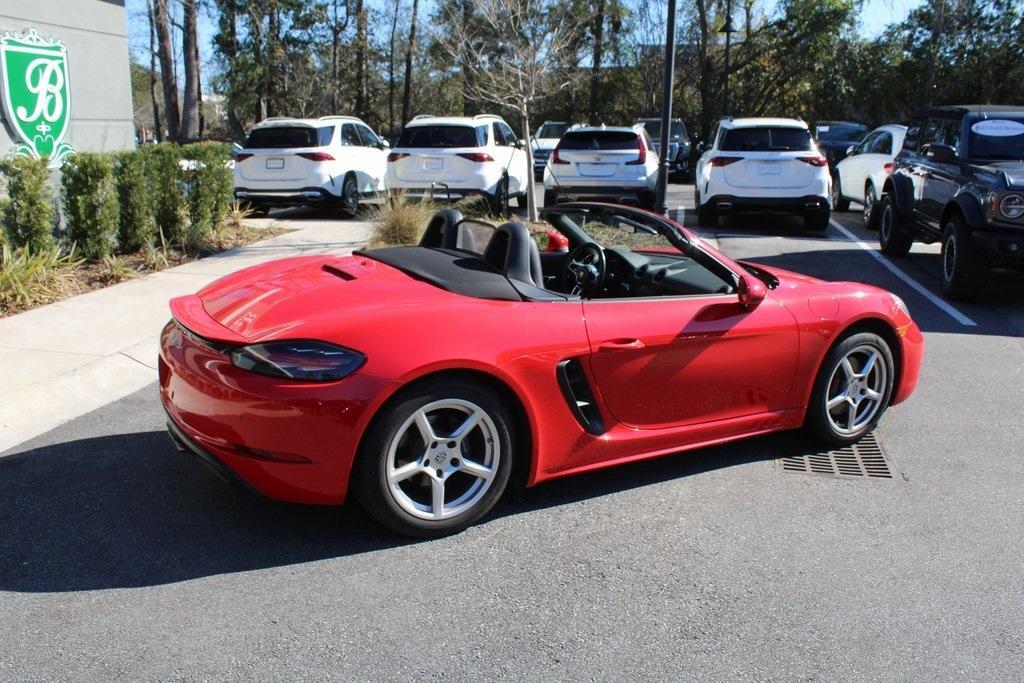 used 2018 Porsche 718 Boxster car, priced at $46,988