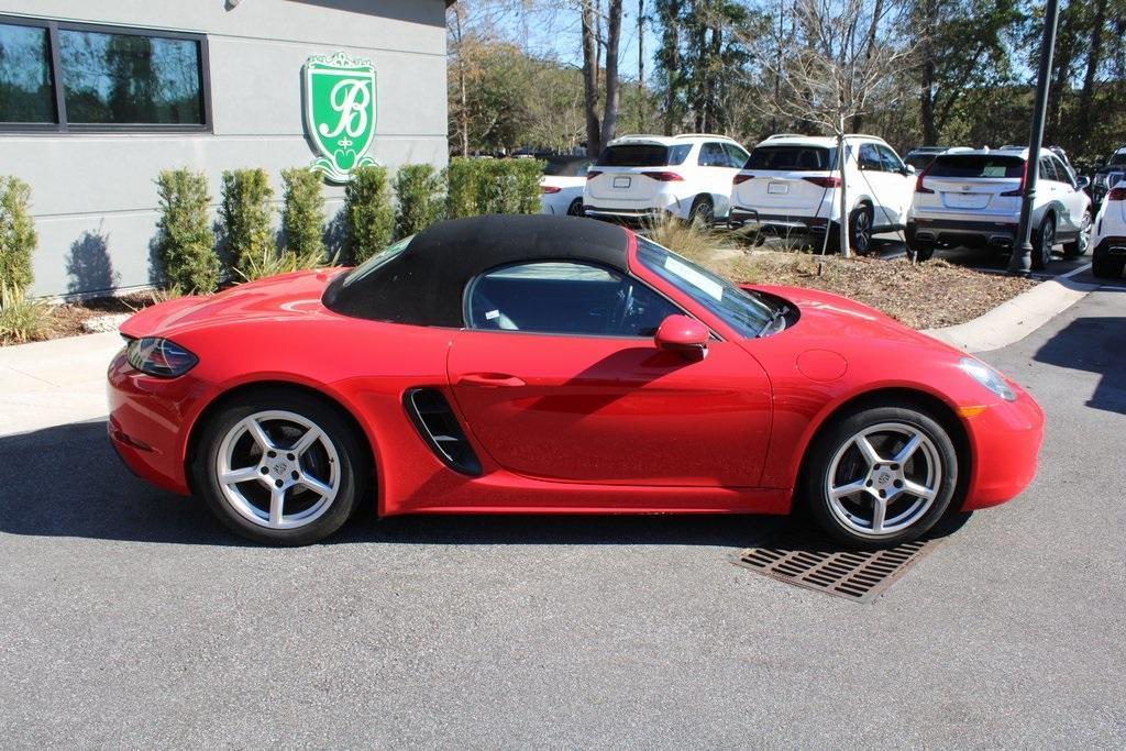 used 2018 Porsche 718 Boxster car, priced at $46,988