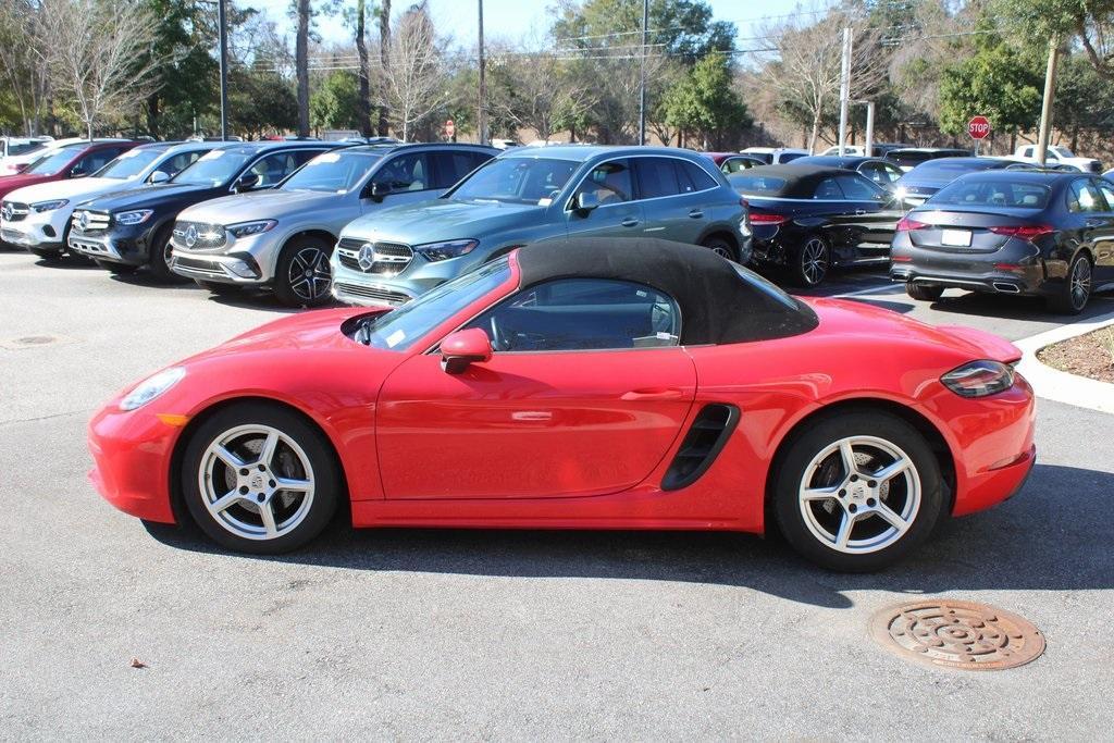 used 2018 Porsche 718 Boxster car, priced at $46,988