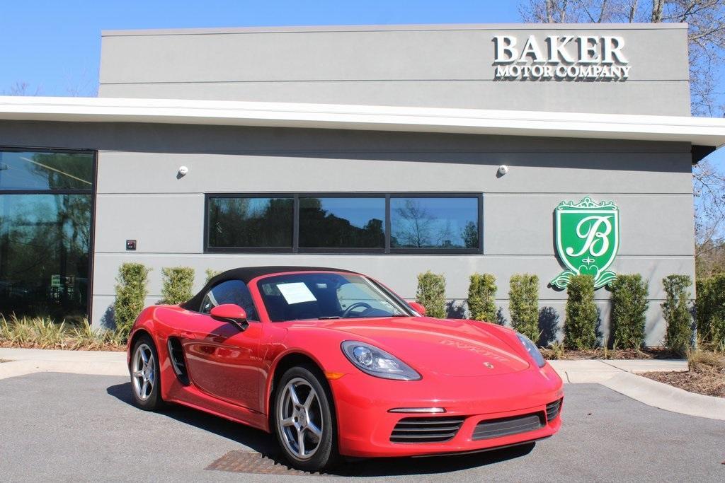 used 2018 Porsche 718 Boxster car, priced at $46,988