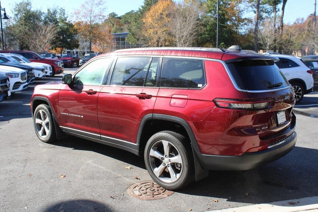 used 2021 Jeep Grand Cherokee L car, priced at $33,988