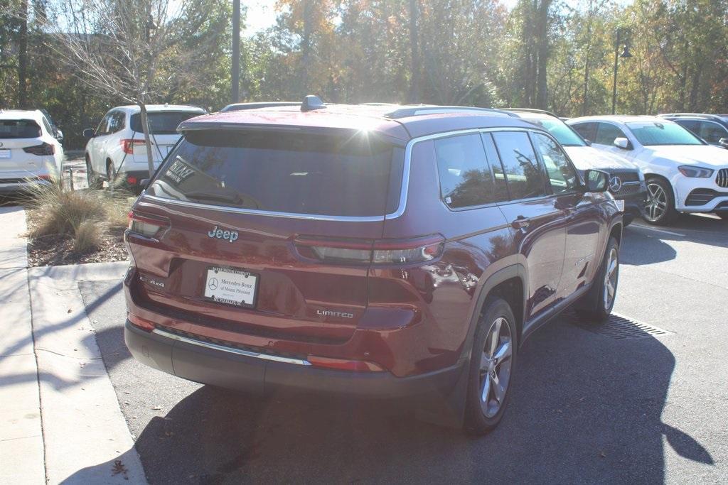 used 2021 Jeep Grand Cherokee L car, priced at $33,988