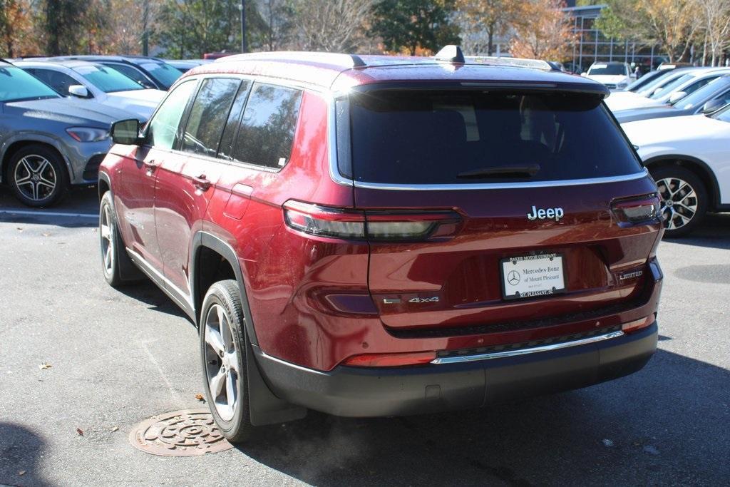 used 2021 Jeep Grand Cherokee L car, priced at $33,988