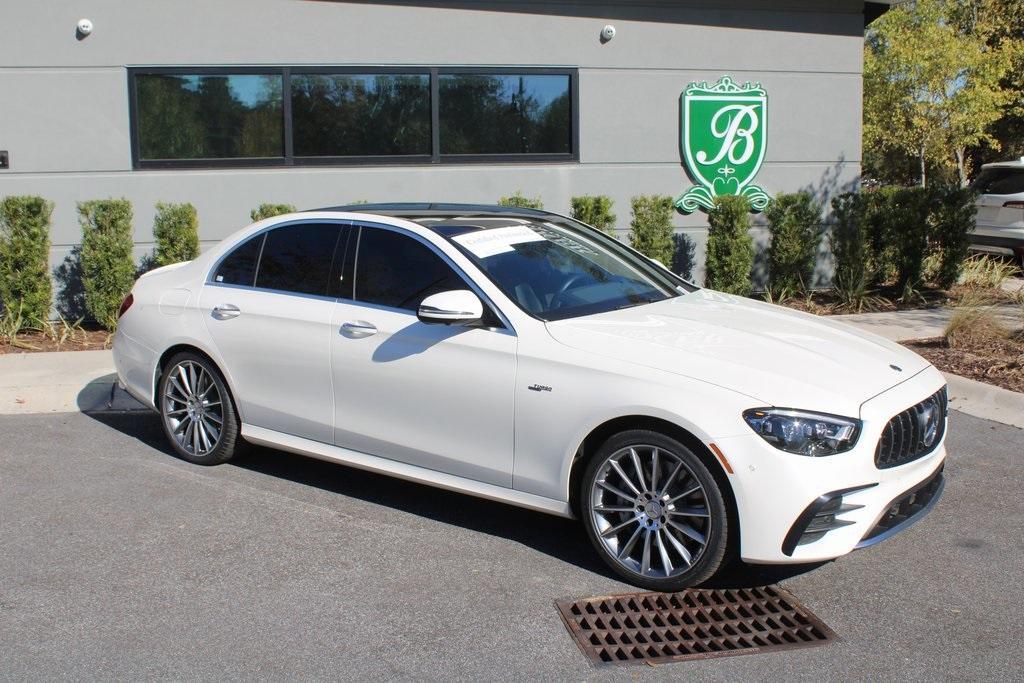 used 2021 Mercedes-Benz AMG E 53 car, priced at $59,188