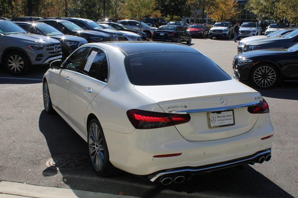 used 2021 Mercedes-Benz AMG E 53 car, priced at $59,188