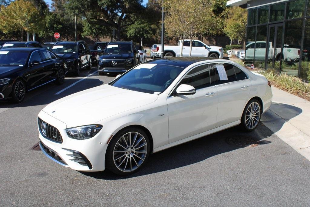 used 2021 Mercedes-Benz AMG E 53 car, priced at $59,188