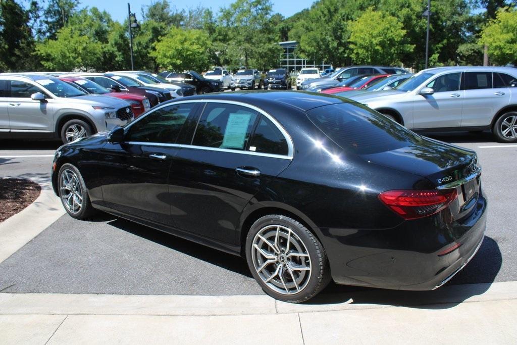 used 2022 Mercedes-Benz E-Class car, priced at $53,988