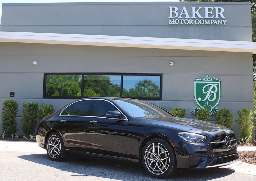 used 2022 Mercedes-Benz E-Class car, priced at $55,988
