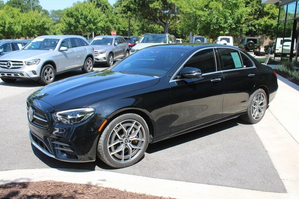 used 2022 Mercedes-Benz E-Class car, priced at $53,988