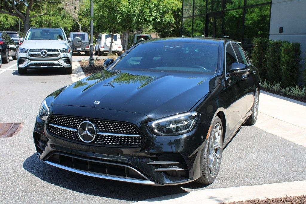 used 2022 Mercedes-Benz E-Class car, priced at $53,988