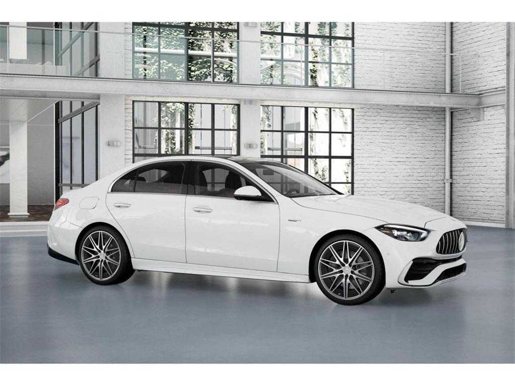 new 2024 Mercedes-Benz AMG C 43 car, priced at $69,850