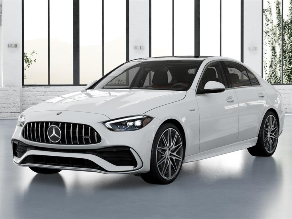 new 2024 Mercedes-Benz AMG C 43 car, priced at $69,850