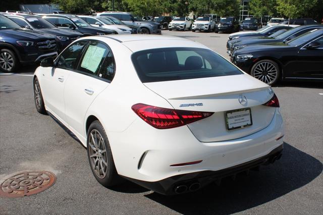 used 2023 Mercedes-Benz AMG C 43 car, priced at $53,997