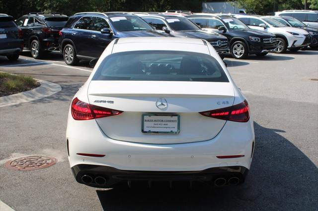 used 2023 Mercedes-Benz AMG C 43 car, priced at $53,997