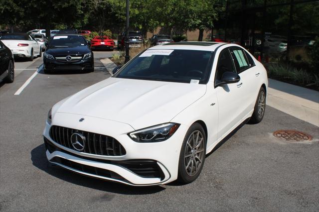 used 2023 Mercedes-Benz AMG C 43 car, priced at $53,997