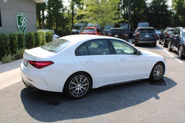 used 2023 Mercedes-Benz AMG C 43 car, priced at $53,997