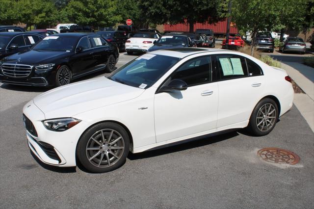 used 2023 Mercedes-Benz AMG C 43 car, priced at $53,997