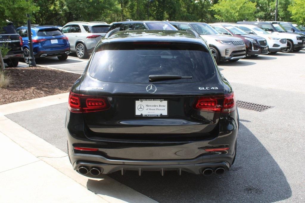 used 2021 Mercedes-Benz AMG GLC 43 car, priced at $43,998