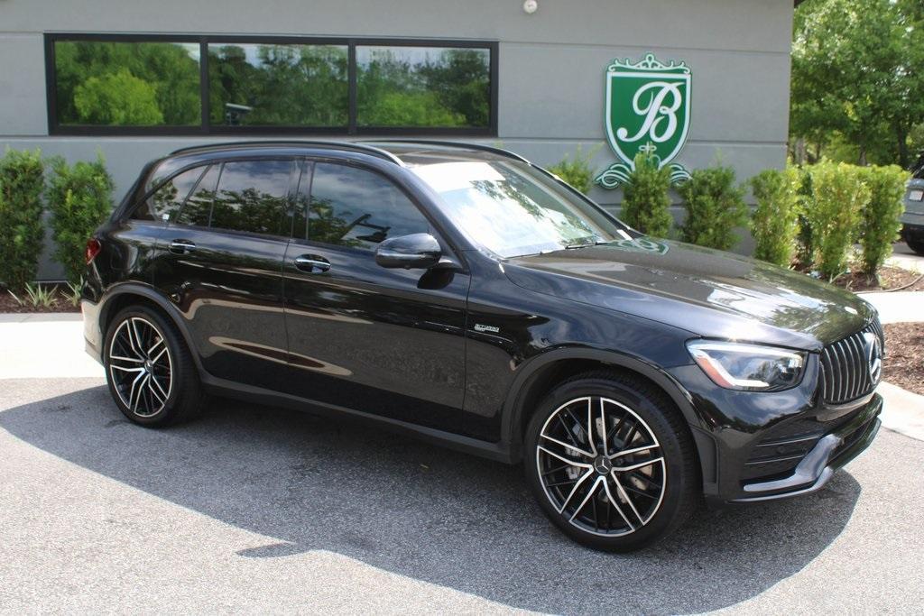 used 2021 Mercedes-Benz AMG GLC 43 car, priced at $43,998