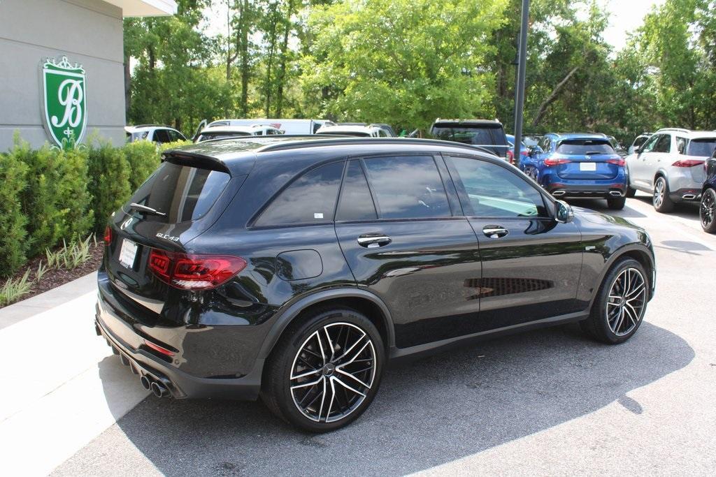 used 2021 Mercedes-Benz AMG GLC 43 car, priced at $43,998