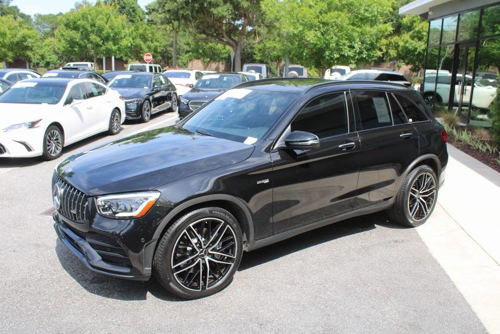 used 2021 Mercedes-Benz AMG GLC 43 car, priced at $43,998