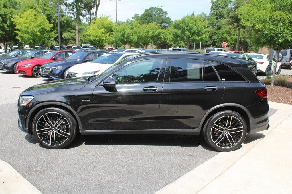 used 2021 Mercedes-Benz AMG GLC 43 car, priced at $43,998